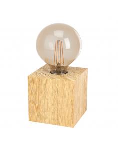 Brown wooden table lamp - EGLO Prestwick3