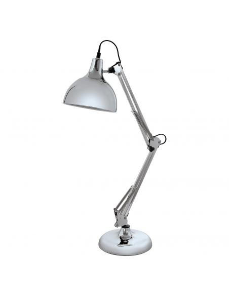 EGLO 94702 - BORGILLIO Office Lamp in Chrome Steel