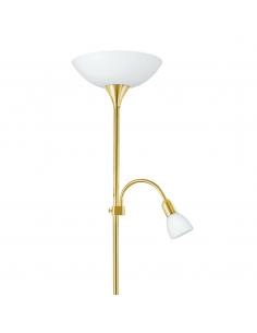 Floor lamp with articulated arm gold - EGLO Up2 2