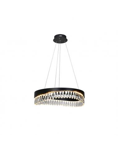 Ø60 Black-Crystal Lamp - SCHULLER Selene