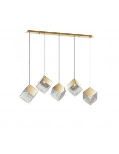 5 light Gold Lamp -...