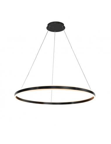 Lámpara Led Negro Mate 100Ø -...