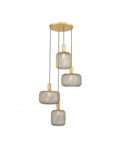 4 Light Gold Lamp -...