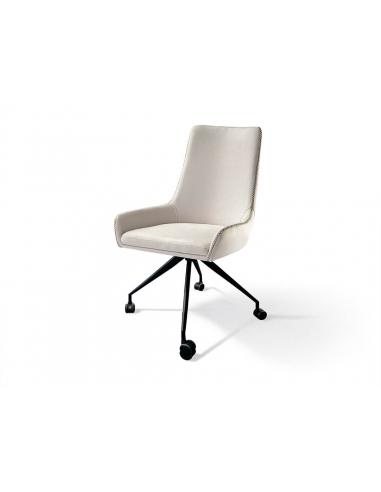 White-Gray Thread Wheelchair -...