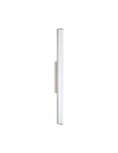 EGLO 94717 - CALNOVA LED Wall Light in Nickel-matte Steel and Satin Glass