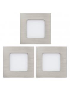 EGLO 94735 - FUEVA 1 LED Recessed Lamp in Nickel-matt Cast Metal and Acrylic