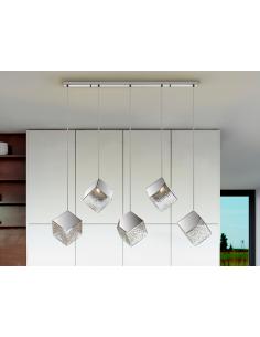 5 light Chrome Lamp -... 2