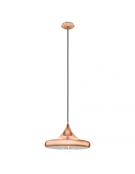 EGLO 94742 - CORETTO 2 Copper pendant lamp in Copper Steel