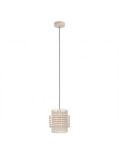 Beige steel pendant lamp - EGLO Oltamar