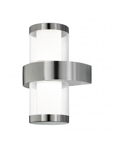 EGLO 94799 - BEVERLY 1 Outdoor LED wall light in stainless steel, stainless steel and Acrylic