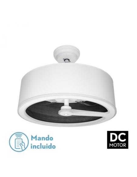 Fan Dc Tatiana 110w White/mad. Black 3 Blades 62d 3000-4000-6000k 9350lm Remote, memory, timer