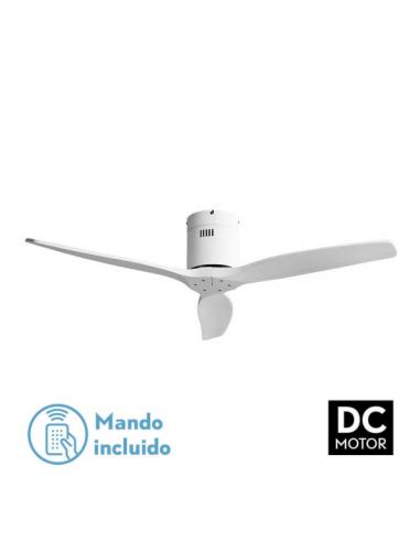 Fan Dc White Gable 3 White Blades 5 Speeds Without Remote And Timing Light.132d