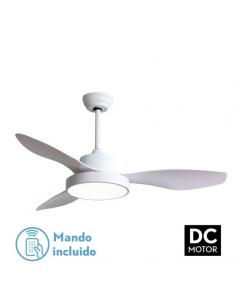 Fan Dc Hayate 48w 4078lm White 3 Asp 39/54x120x120cm 3000-4000-6000k C/remote, Memory And Timer