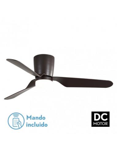 18w Dc Kochi Brown Ventilation 3 Blades Brown 5 Speeds W/Remote Timer 132 D