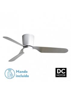 Ventilad 18w Dc Kochi Niquel 3 Aspas Plata 5 Velocidades C/remoto Temporizador 132 D