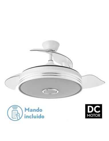 Fan Dc Matanuska 72w 7200lm White Bluethooth 32/47x55/108d.3 Blades Desp.6 Vel.3 Color.