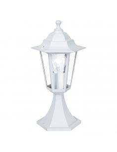 EGLO 22466 - LATERNA 5 Lámpara Sobremuro en Fundición de aluminio blanco y Vidrio