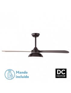 Fan Dc Umi 24w Brown 3 Blades Rev. Brown/beech 132d 2950lm 3000-4000-6000k 2 Stems C/remote, Memory And Timer