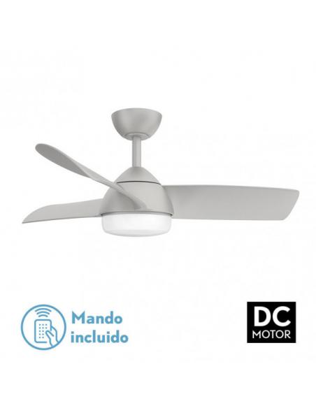 Fan 24w Dc Haur Silver 3 Asp.6 Veloc.107d 2 Seatposts With Remote, Memory And Temp.3000-4000-600K