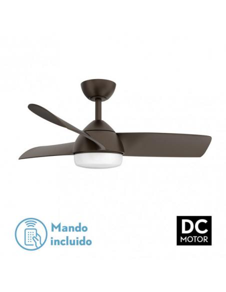 Fan 24w Dc Haur Brown 3 Asp.6 Veloc.107d 2 Seatposts with remote, Memory And Temp.3000-4000-600k