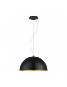 EGLO 94936 - GAETANO 1 Living Room Lamp in black steel, gold