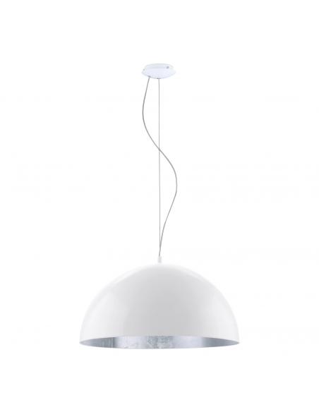 EGLO 94941 - GAETANO 1 Living Room Lamp in white steel, silver