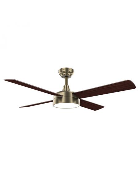 Detail Fan Nevery 24w 2950lm Leather 4 Asp 132d Oak/cherry 3000-4000-6000k C/remote