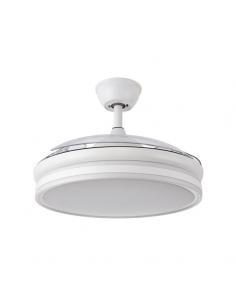 Fan Bayomo 72w 7200lm White 3 Blades Desp. 32/47x55/108 D.3 Color.remote DC motor 2