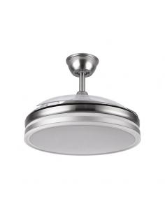 Fan Bayomo 72w 7200lm Nickel 3 Blades Desp. 32/47x55/108 D.3 Color.remote DC motor 2