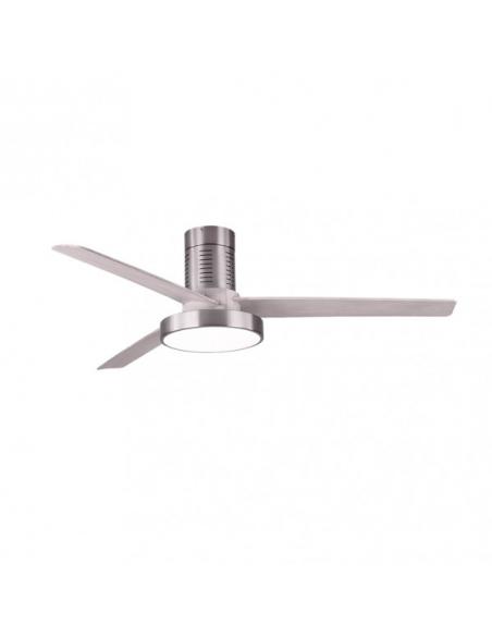 Detail Fan Dc Pax 40w 3200lm Nickel 3 Blades Gray 32x139d 3000-4000-6000k C/remote, Memory And Timer