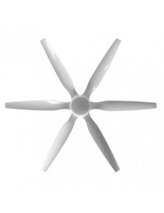 Fan Dc Otto 24w 2950lm White 6 White Blades Reg.x167d 3000-4000-6000k 2Seatposts With Remote, Memory And Timer 2