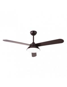 Fan Dc Umi 24w Brown 3 Blades Rev. Brown/beech 132d 2950lm 3000-4000-6000k 2 Stems C/remote, Memory And Timer 2