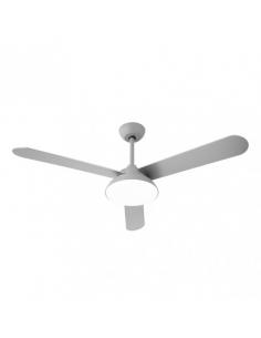 Ventilador Dc Umi 24w Gris 3Asp.rev. Gris/haya 132d 2950lm 3000-4000-6000k  2tijas  C/remoto, Memoria Y Temporizador 2