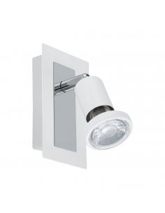 EGLO 94958 - SARRIA Living Room Lamp in white steel, chrome