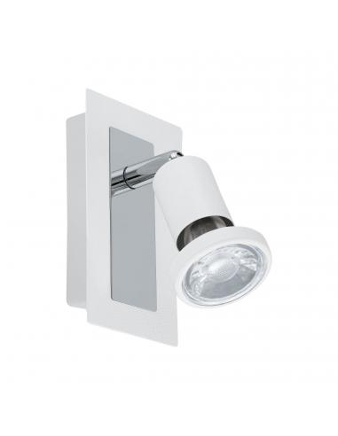 EGLO 94958 - SARRIA Living Room Lamp in white steel, chrome