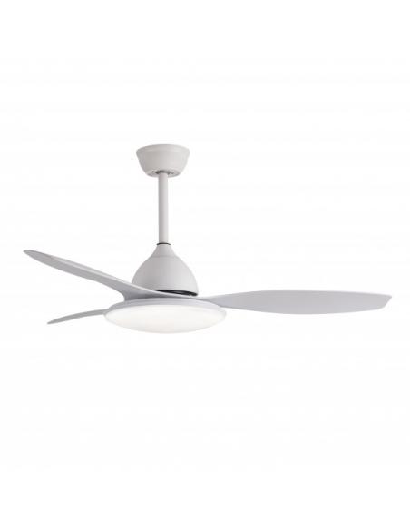 Detail Fan Dc White Yael 72w 3000-4000-6000k 122d 7200lm 3 Blades, Remote+timer+memory