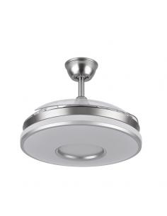 Ventilador Dani 72w 6117lm Cromo 3 Asp.desp. 108d 3000-4000-6000k Remoto, Memoria Y Temporizador 2