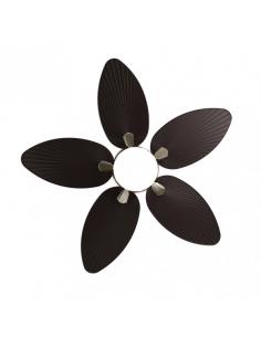Fan Dc Borasco 24w Niq/brown 5 Asp.6 Vel 132d 2950lm Remote.memor.y Temp.3000-4000-6000k 2