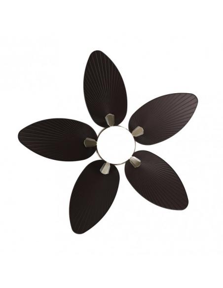 Detail Fan Dc Borasco 24w Niq/brown 5 Asp.6 Vel 132d 2950lm Remote.memor.y Temp.3000-4000-6000k