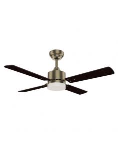 Fan 18w dc hupe leather 4 asp.6 vel.107d remote, memory and temp.3000-4000-6000k 2