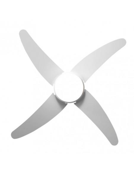 Detail Fan 2xe27 Dc Klod White 4 Asp.6 Vel.117d C/remote