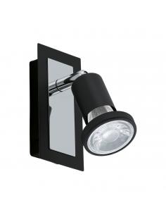 EGLO 94963 - SARRIA Lámpara de Salón en Acero negro, cromo