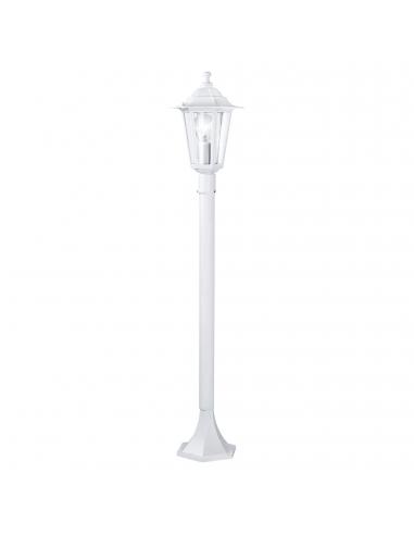 EGLO 22995 - LATERNA 5 Beacon in white cast aluminum and glass