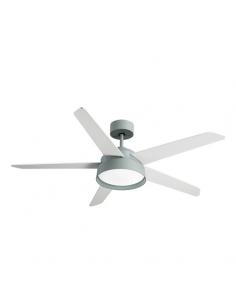 Fan 25w Dc Green Lebeche 5 Blades Rev. White/beech 6 Spd. 3000-4000-6000K 132D Remote, Memory And Timer 2