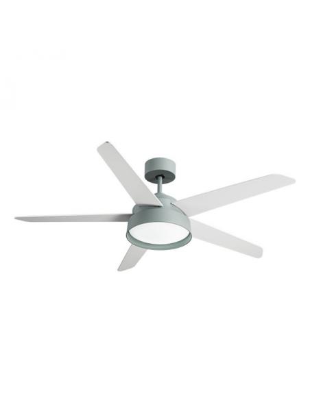 Detail Fan 25w Dc Green Lebeche 5 Blades Rev. White/beech 6 Speed. 3000-4000-6000K 132D Remote, Memory And Timer
