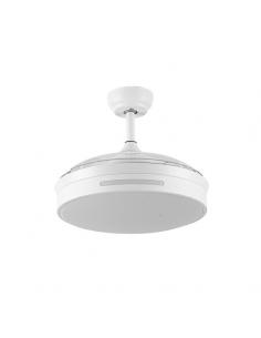 Fan DC 72w Mycenae White 3 Blades Transp. 109d 6 Veloc. 7200lm 3 Colors W/Remote, Memory And Timer 2