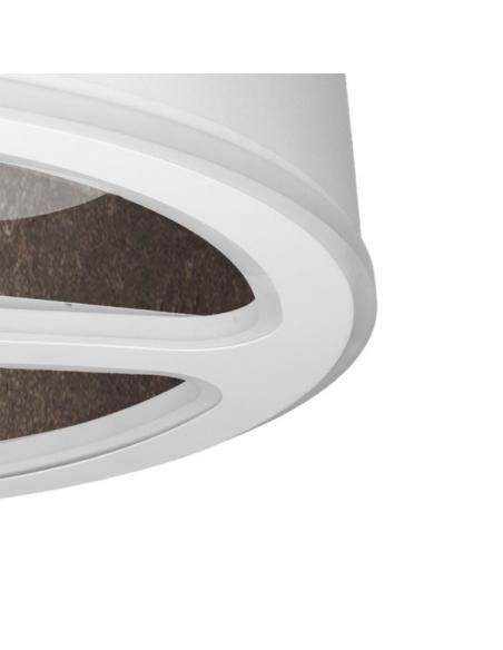 Tatiana Fan Dc 110w White/Oxide Detail 3 Blades 62d 3000-4000-6000k 9350lm Remote, memory, timer