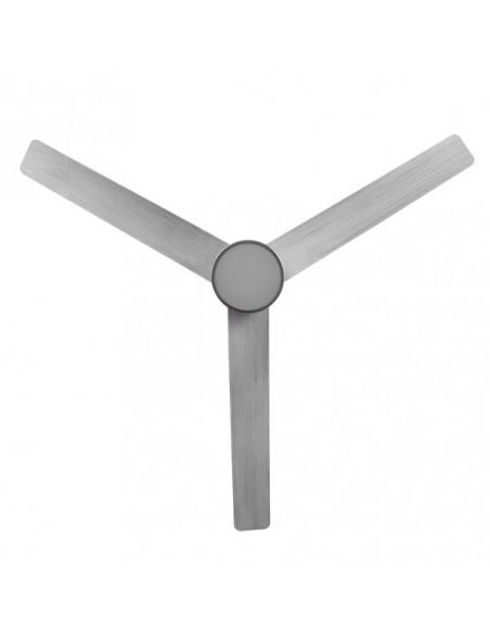 Photo Fan Dc Teo 24w 2950lm Nickel 3Asp Gray 32x139d 3000-4000-6000k C/remote, Memory And Timer