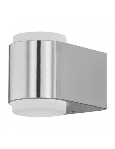 EGLO 95079 - BRIONES Outdoor LED wall light in Cast aluminum stainless steel and Acrylic