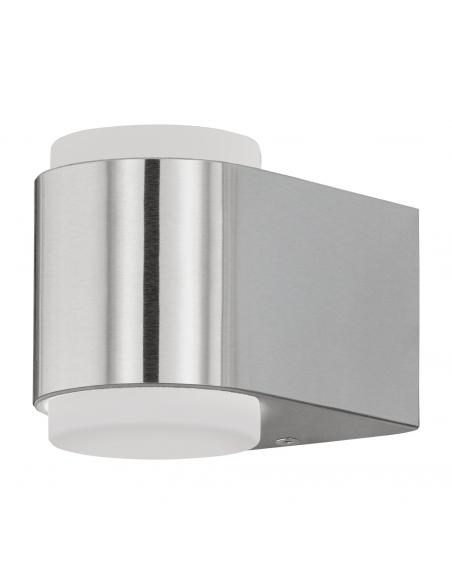EGLO 95079 - BRIONES Outdoor LED wall light in Cast aluminum stainless steel and Acrylic